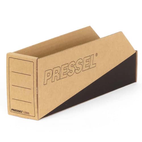 Pressel Lagersichtbox Natur/Schwarz, 305x65x110mm, 30 Stück (vorher Art.Nr. 900509) Artikelbild Secondary2 L