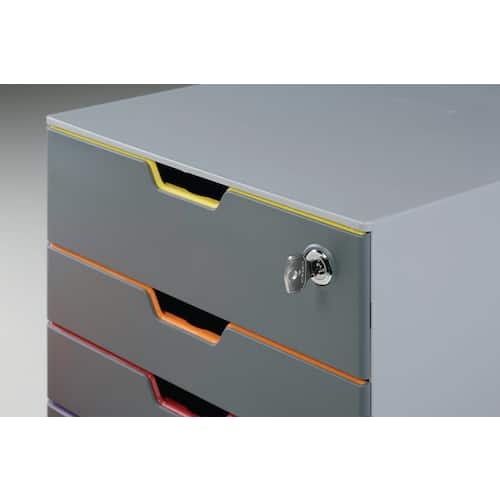 Durable Blankettbox Varicolor 4 Safe grå produktfoto Secondary1 L