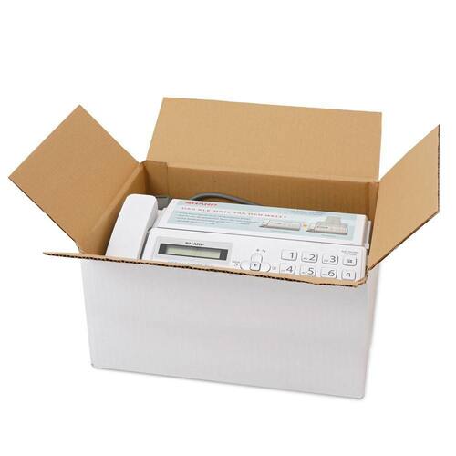 Pressel Faltkarton 1-wellig, weiß, Versandkarton, Faltschachtel, 310x220x250mm, 25 Stück Artikelbild Secondary1 L
