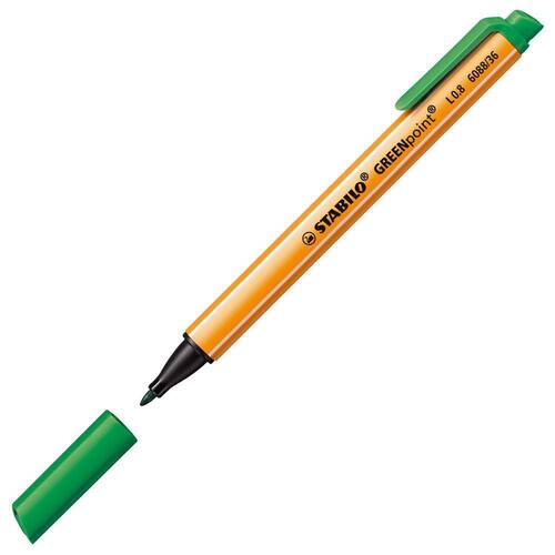 STABILO GREENpoint Faserschreiber, grün, 0,8mm, 1 Stück Artikelbild