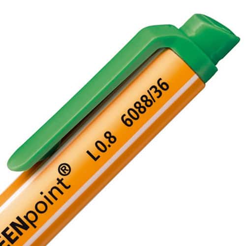 STABILO GREENpoint Faserschreiber, grün, 0,8mm, 1 Stück Artikelbild Secondary1 L