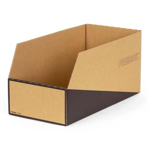 Pressel Lagersichtbox Natur/Schwarz, 500x240x235mm, 20 Stück (vorher Art.Nr. 95024) Artikelbild