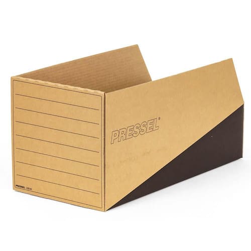 Pressel Lagersichtbox Natur/Schwarz, 500x240x235mm, 20 Stück (vorher Art.Nr. 95024) Artikelbild Secondary2 L