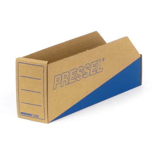 Pressel Lagersichtbox Natur/Blau, 305x65x110mm, 30 Stück (vorher Art.Nr. 900102) Artikelbild Secondary2 L