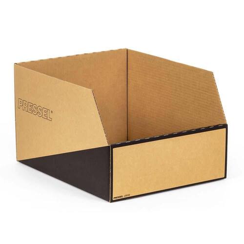 Pressel Lagersichtbox Natur/Schwarz, 400x320x235mm, 20 Stück (vorher Art.Nr. 94032) Artikelbild Secondary1 L