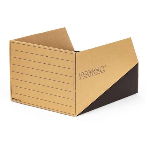 Pressel Lagersichtbox Natur/Schwarz, 400x320x235mm, 20 Stück (vorher Art.Nr. 94032) Artikelbild Secondary2 L