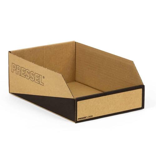 Pressel Lagersichtbox Natur/Schwarz, 305x200x110mm, 20 Stück (vorher Art.Nr. 920509) Artikelbild Secondary1 L