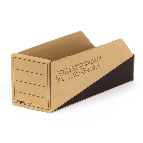 Pressel Lagersichtbox Natur/Schwarz, 305x100x110mm, 20 Stück (vorher Art.Nr. 910509) Artikelbild Secondary2 L