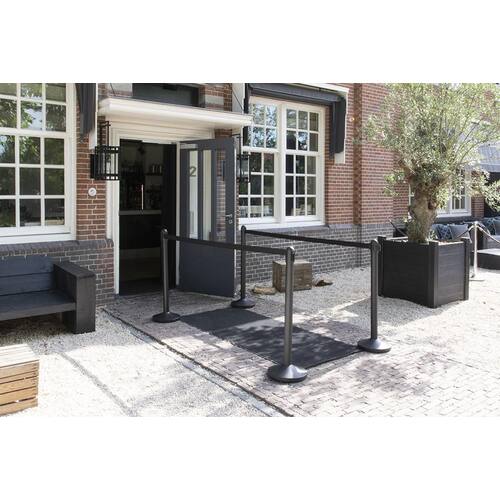 Securit® Fot till avspärrningsstolpe svart produktfoto Secondary1 L