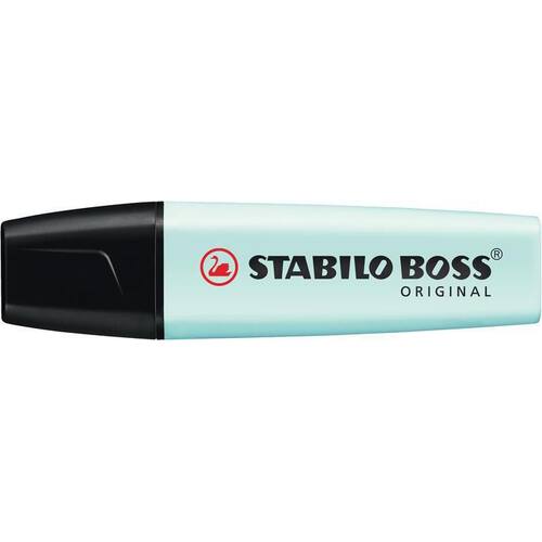 STABILO Boss Original Pastel Textmarker, Highlighter, Leuchtmarker, Pastellfarben, türkis - Touch of Torqouise, 1 Stück Artikelbild