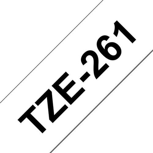 Brother Schriftband für P-Touch, 36 mm, Weiß/Schwarz - TZE-261 Artikelbild