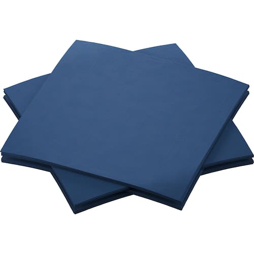 Serviett DUNISOFT 20cm mørk blå (180) produktbilde