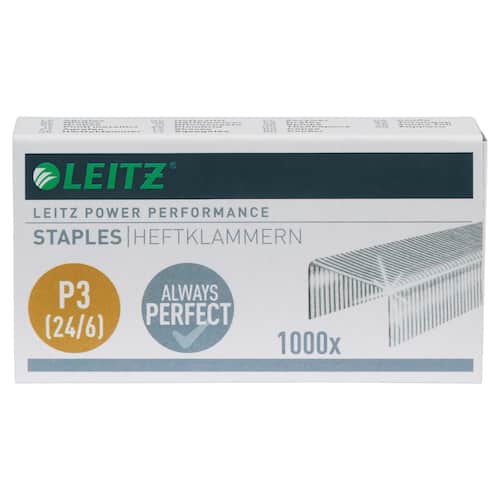 Leitz Heftklammern 24/6, Stahl, 1000 Stück Artikelbild