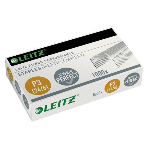 Leitz Heftklammern 24/6, Stahl, 1000 Stück Artikelbild Secondary3 L