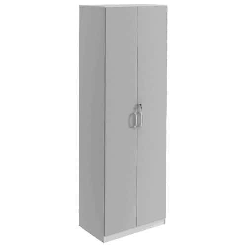 deNord Design Hylla med dörrar 5-plan monterad grå produktfoto