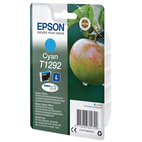 Epson Original Tintenpatrone T129240, Cyan Artikelbild Secondary1 L