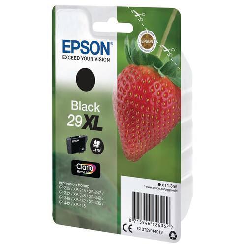 Epson Original Tinte 29XL Claria Home, Tintenpatrone, Tintenkartusche, Schwarz, 11,3ml, 1 Stück Artikelbild Secondary1 L