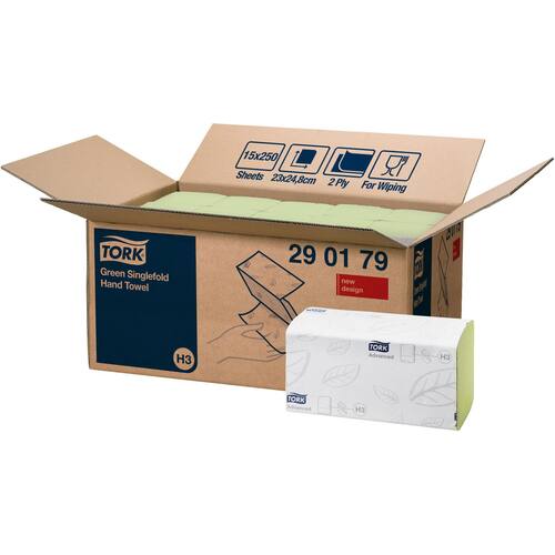 Tork Advanced Handtuch, 2-lagig, Zick-Zack-Falzung Artikelbild