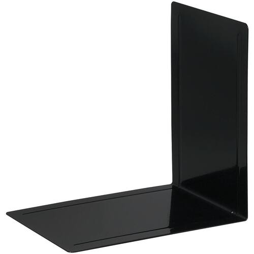 Maul Buchstützen, Registraturstützen, breit, schwarz, 24x18x25cm, 2 Stück Artikelbild Secondary1 L