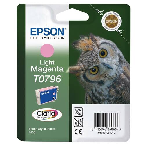 Epson Original Tintenpatrone T07964010, Magenta hell Artikelbild