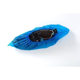 Skoovertrekk CPE 25my 40x15cm blå (100) produktbilde