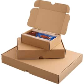 Smartbox Pro Klappdeckelbox, Maxibriefkarton Grösse 3, 330x242x45mm, braun, 25 Stück Artikelbild