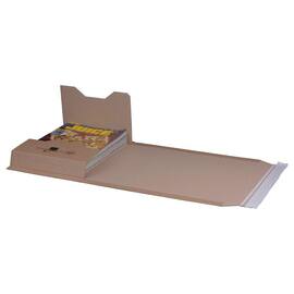 Smartbox Pro Universal-Versandverpackung, Buchverpackung (C4+), mit Haftklebeverschluss und Aufreißfaden, 335x275x80mm, braun, 25 Stück Artikelbild