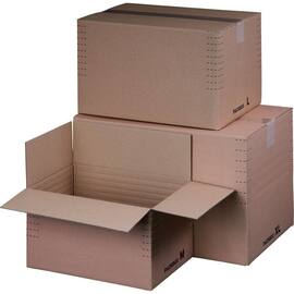 Smartbox Pro Fix-Aufrichtekarton XL mit Automatikboden 1-wellig, Faltkarton, A3+, 475x310x155-310mm, braun, 10 Stück Artikelbild