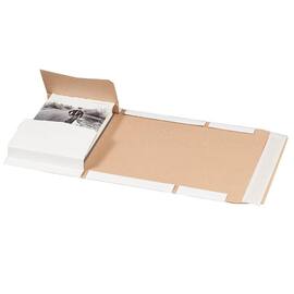 Smartbox Pro Universal-Versandverpackung (A5), mit Haftklebeverschluss und Aufreißfaden, 217x155x60mm, weiß, 25 Stück Artikelbild