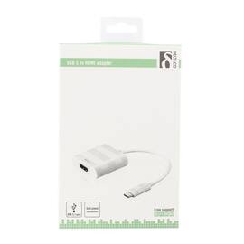 Adapter DELTACO USB-C til HDMI produktbilde