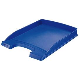 Leitz Briefkorb Plus flach 5237, Ablagekorb, A4, Blau, 1 Stück Artikelbild
