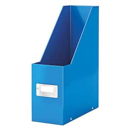 Leitz Stehsammler Click & Store WOW, Hartpappe, Einsteckrückenschild, mit Griffloch, A4, 103x253x330mm, blau, 1 Stück Artikelbild