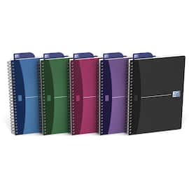 Notatbok OXFORD Urban A5 linjer ass frg produktbilde