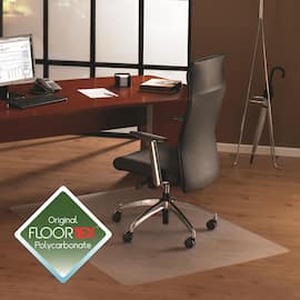 Floortex Cleartex® Cleartex Ultimat Schutzmatte, Bodenmatte, Bodenschutzmatte, 150x120 cm, rechteckig, transparent, für harte Böden, 1 Stück Artikelbild