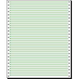 sigel DIN-Computerpapier, Endlospapier, Nadeldruckerpapier, 1-fach, liniert, 60g, 250x305mm, 2.000 Blatt, 1 Packung Artikelbild