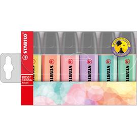 Tekstmarker STABILO Boss pastel (6) produktbilde