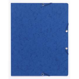 Eckspanner, Eckspannermappe, Sammelmappe, Manilakarton, 355 g/m², Eckspanngummi, A4+, blau, 1 Stück Artikelbild