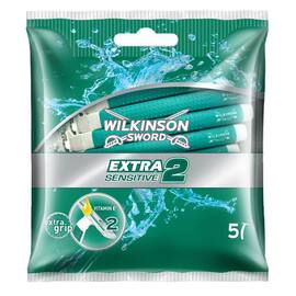 Wilkinson Sword Einwegrasierer Extra 2 Sensitive, 5 Stück, 1 Packung Artikelbild
