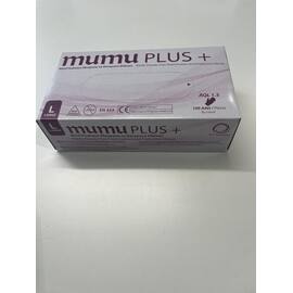 Hanske MUMU nitril pud.fri L (100) produktbilde