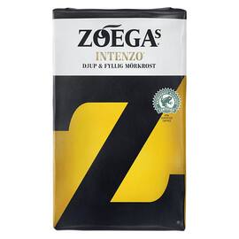 ZOEGAS Kaffe, Intenzo, malet kaffe, mörkrostat, 450 produktfoto