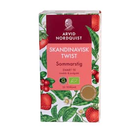 Te AN Jordbær og tranebær, sort te (25) produktbilde