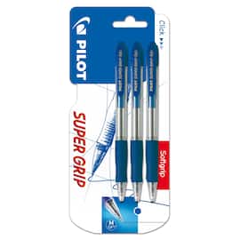 Kulepenn PILOT Super Grip M blå (3) produktbilde