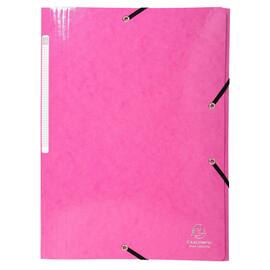 Strikkmappe EXACOMPTA A4 3 kl 425g rosa produktbilde