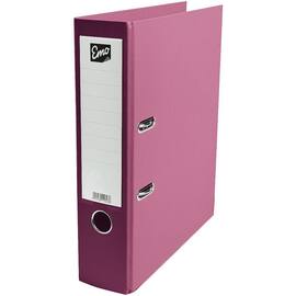 Brevordner EMO 80mm A4 rosa produktbilde