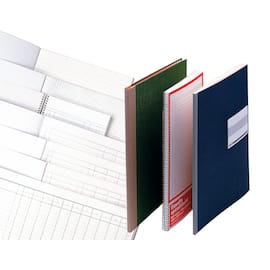 Esselte Bokföringsbok, 96 sidor, linjerad, A4, 210 x 297 mm produktfoto