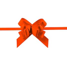Grangala Papier Ziehschleife, orange, ø 90 mm, 100 Stück Artikelbild