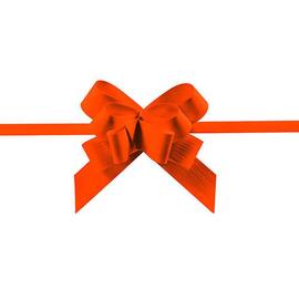 Grangala Papier Ziehschleife, orange, ø 90 mm, 100 Stück Artikelbild