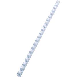 GBC Binderücken CombBind®, Kunststoff, für A4, 21 Ringe, 6mm, 25 Blatt, weiß, 100 Stück Artikelbild