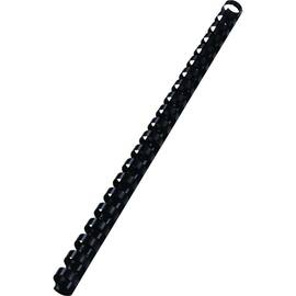 GBC Binderücken CombBind®, Kunststoff, für A4, 21 Ringe, 19mm, 165 Blatt, schwarz, 100 Stück Artikelbild