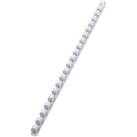 GBC Binderücken CombBind®, Kunststoff, für A4, 21 Ringe, 10mm, 65 Blatt, weiß, 100 Stück Artikelbild